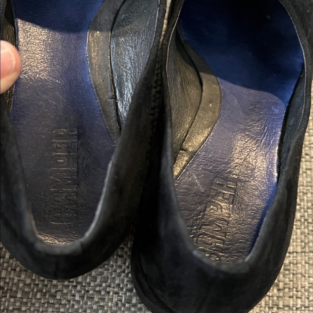 Camper Women’s Sisea Nubuck Suede Leather Platform shoes Size 6 - Picture 4 of 12